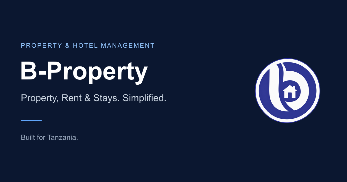 B-Property · brand artwork