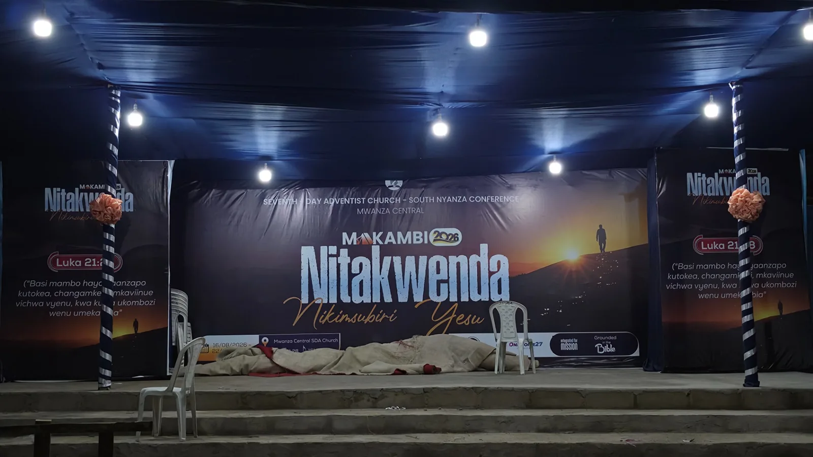 Event displays & stage branding
